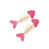 Pinkdudu Vintage Exaggerated Fish Bone Zinc Alloy Earrings Drip Oil Drop Earrings Women Jewelry PD2390