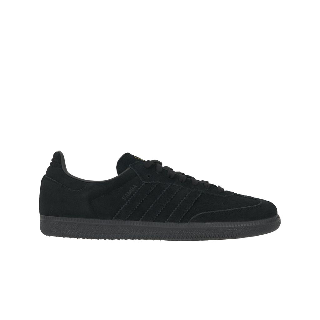 adidas Samba Core Black Gold Unisex Tenisky Šedá-Tři Zlatá-Metalická JR0887