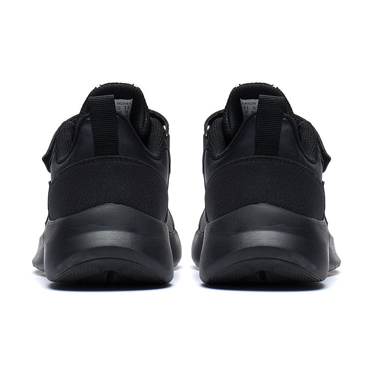 Li Ning Kids Sports Lifestyle Series Comfortable Lightweight Casual Shoes Kids Casual Shoes Black YKCS178-5