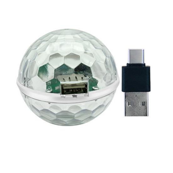 LED disco koule s vysokým jasem Plug-Play Kompaktní velikost Přenosné univerzální RGB párty osvětlení dekorace