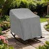Rocking Chair Cover Windproof Adjustable Recliner Cover Non-Slip For Garden Yard Farm Lawn Courtyards Balcony