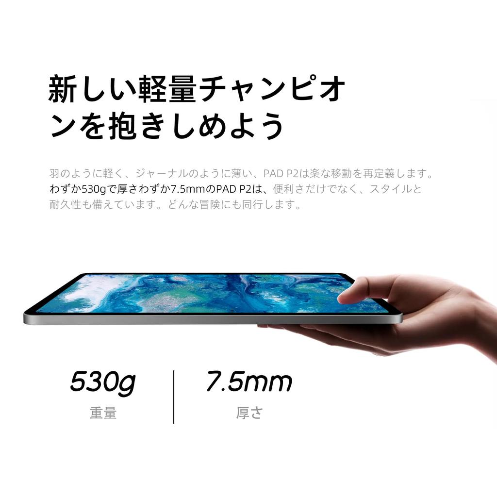 AGM PAD P2 Android14 Ultra Thin Tablet Widevine L1 Certification 11 Inch 90Hz FHD Display High Definition Camera Charging 7850mAh Large Capacity ROM