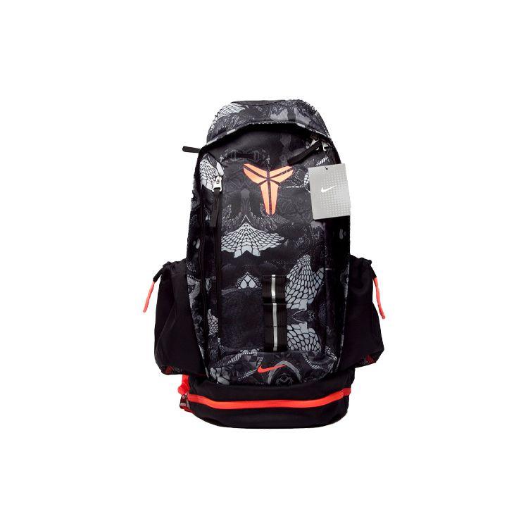 

Nike Sports Casual Zipper Adjustable Shoulder Strap Backpack Men Backpacks Black BA5088-007 Black