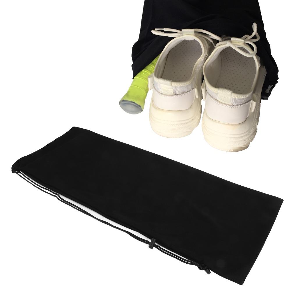 Adjustable Shoulder Strap Tennis Racket Storage Bag Soft Supple Drawstring Bag  Unisex