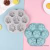 1 Pc 7 Cavity Cat Footprint Silicone Mold Cake Mould Cookie Cutter Fondant DIY Cat Paw Mousse Pastry Bakeware Molds