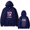 Sely Love World Tour Double Sided Print Hoodie Male Casual