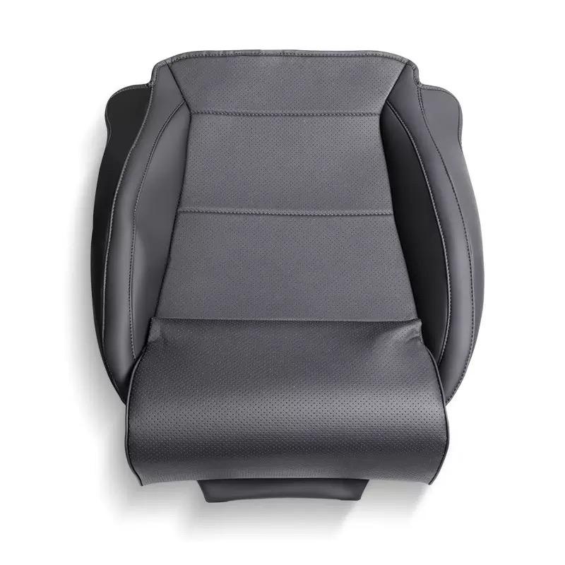 For Tesla Model 3/Y Juniper 2025 Car Leg Support Extension Seat Cover Leather Memory Foam Seat Extender Cushion Car Accessories Nappa Leather