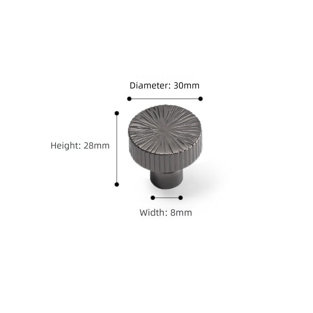 Zinc Alloy Wardrobe Handle Line Design French Cabinet Knob Bright Gold Anti Fingerprint Furniture Handle Shoe Cupboards