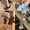 Lovanson, Fashionable, Fine Inner Height Increase, Thick-soled EVA Versatile Soft-soled Beach Slippers, Women's New Summer Outer Wear