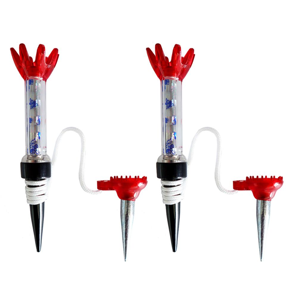 

80mm Golf Tees Low Friction and Resistance 2PCS Unbreakable Golf Tee Excellent Durability and Stability Golf Balls Accessories красный