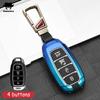 Alloy Car Key Cover For Hyundai N Line Verna Solaris Elantra Azera Kona Encino Grandeur Azera Palisade I30 Ix35 Accent Santa Fe