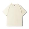 Unisex 260g Xinjiang Pure Cotton Heavyweight Short Sleeve T-Shirt - Solid Color, Combed Cotton, Loose Fit, White Base Layer