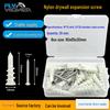Nylon Expansion Anchor with Self-Tapping Screw and Wall Plug
