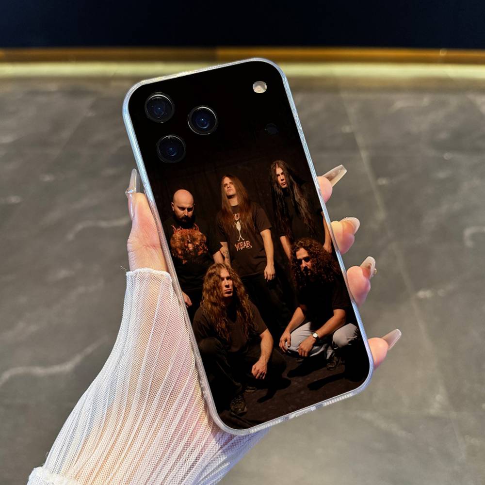 

2025 C-Cannibal Corpse EU UK Tour Phone Case iPhone 17,16,15,14,13,12,11 Pro,Max,Plus,X,XS,XR,SE4,E Mini Transparent Soft Cover iPhone17promax