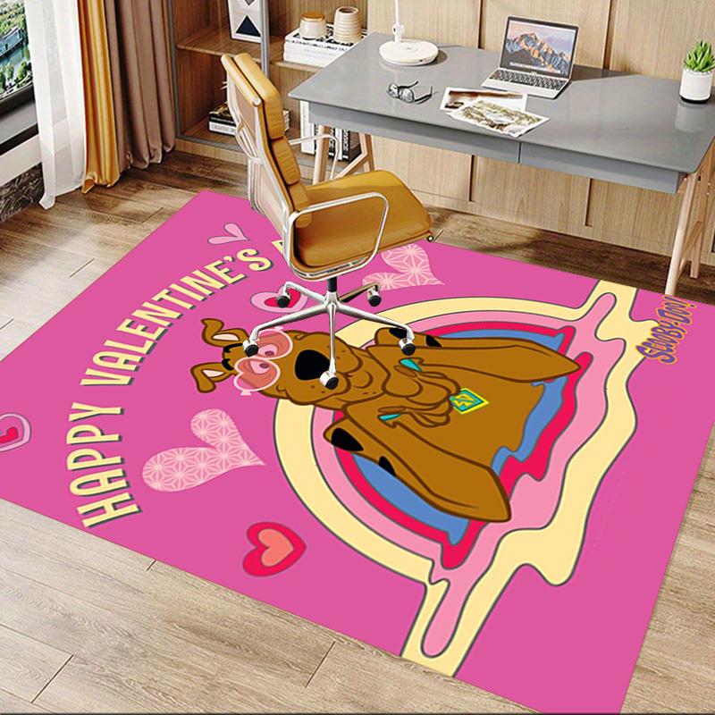1pc Scoobydoo Mystery Night Carpet for Playroom Bedroom Living Room Sofa Home Decor,kids Game Area Rug Non-slip Floor Mat Y826112