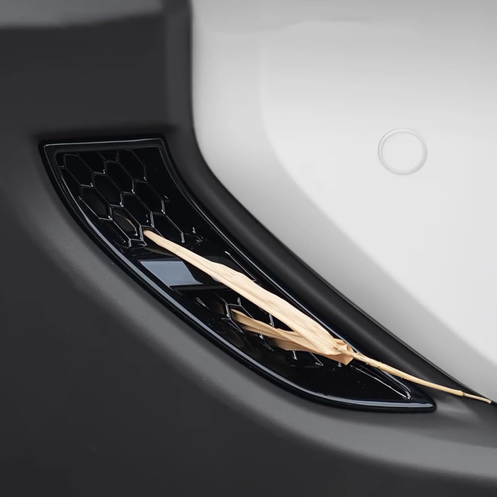 Front Fog Lamp Inlet Cover for 2024 2025 Toyota Land Cruiser 250 1958 Prado LC250 J250 Exterior Fog Lamp Guard Cover Anti Clogging Intercepting