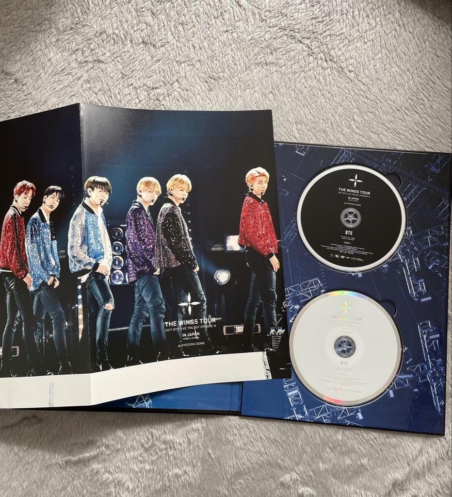 [USED] Official BTS THE WINGS TOUR 2017 First Limited Edition DVD
