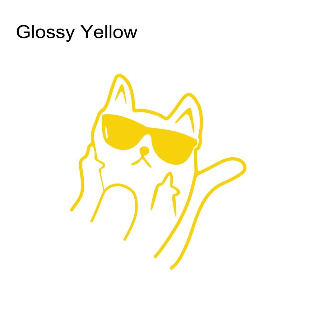 Cute Cat Car Stickers Creative Auto Whole Body Decals Waterproof Styling PVC Film Car Decoration Auto Exterior Accessories
