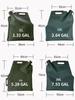 Outdoor soft oil bag 5L gasoline bag Diesel bag 10L 20L 30L Oil delivery conduit Foldable Suitable for off-road motorcycle ATV Car
