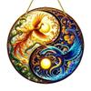 Fantastical Yin Yang Animal Light Catcher Round Acrylic, Novelty Home Decor, Perfect Durable for Bedroom, Store, Office, Kitchen, for Wall Decoration