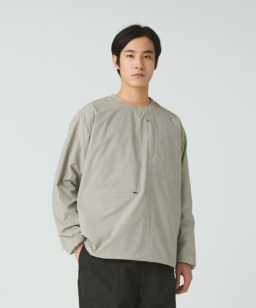 Snow Peak Octa Nomad Pullover GREIGE L JK-25AU019, Men's/Women's