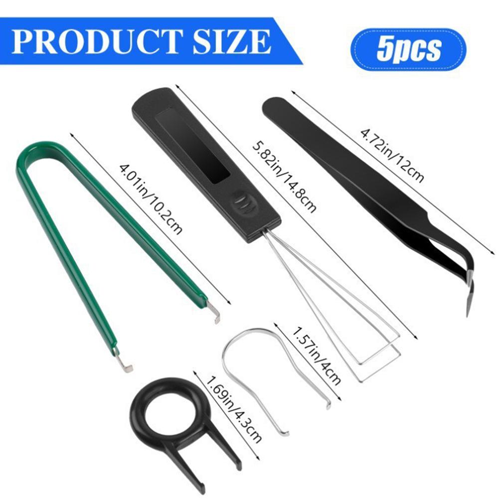 

Механическая клавиатура, колпачки клавиш, съемник, открывалка, комплект смазки для механической игровой клавиатуры с возможностью горячей замены 5Pcs Green