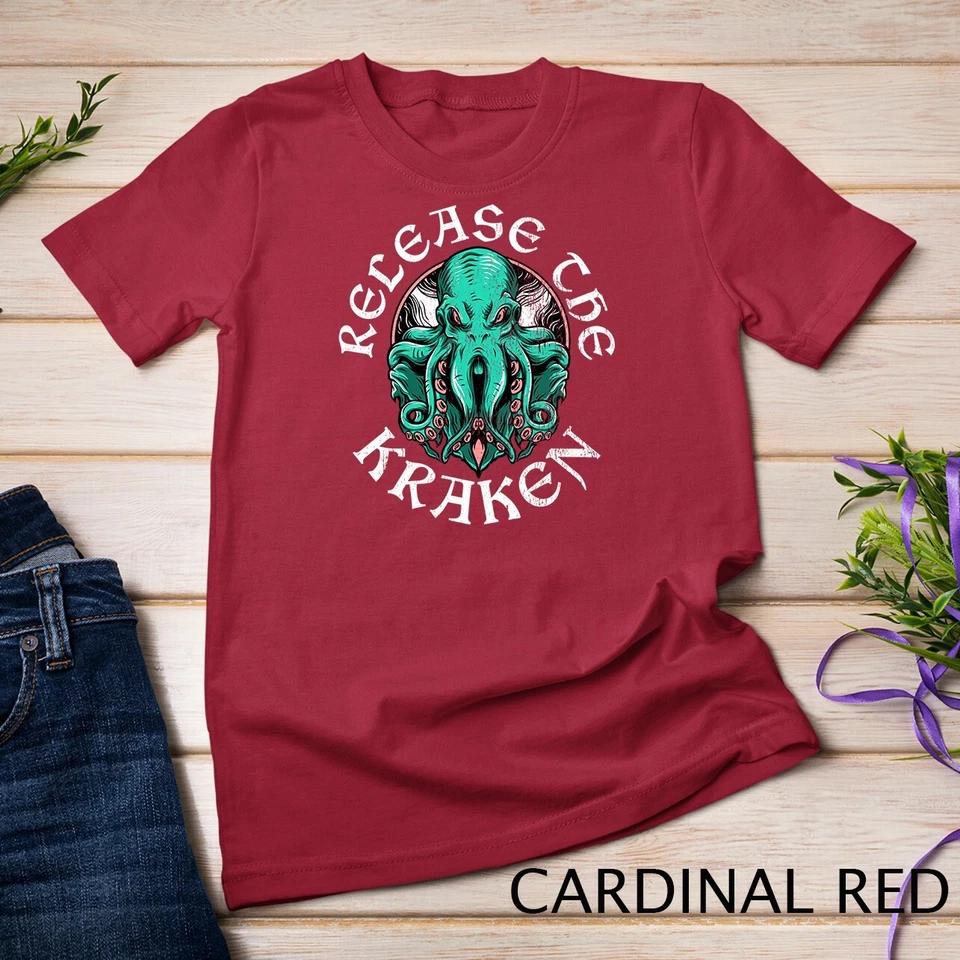 Release The Kraken Unisex T-shirt 2 S