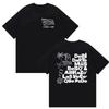Debi Tirar Mas Fotos Doppelseitig Bedrucktes T-Shirt Bad Bunny Album Fan Geschenk T-Shirt Reine Baumwolle Alltags-T-Shirt