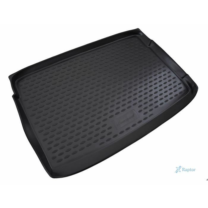 Tapis de coffre - Premium - Compatible Polo V 2009-2017 - Caoutchouc - Noir - Universel