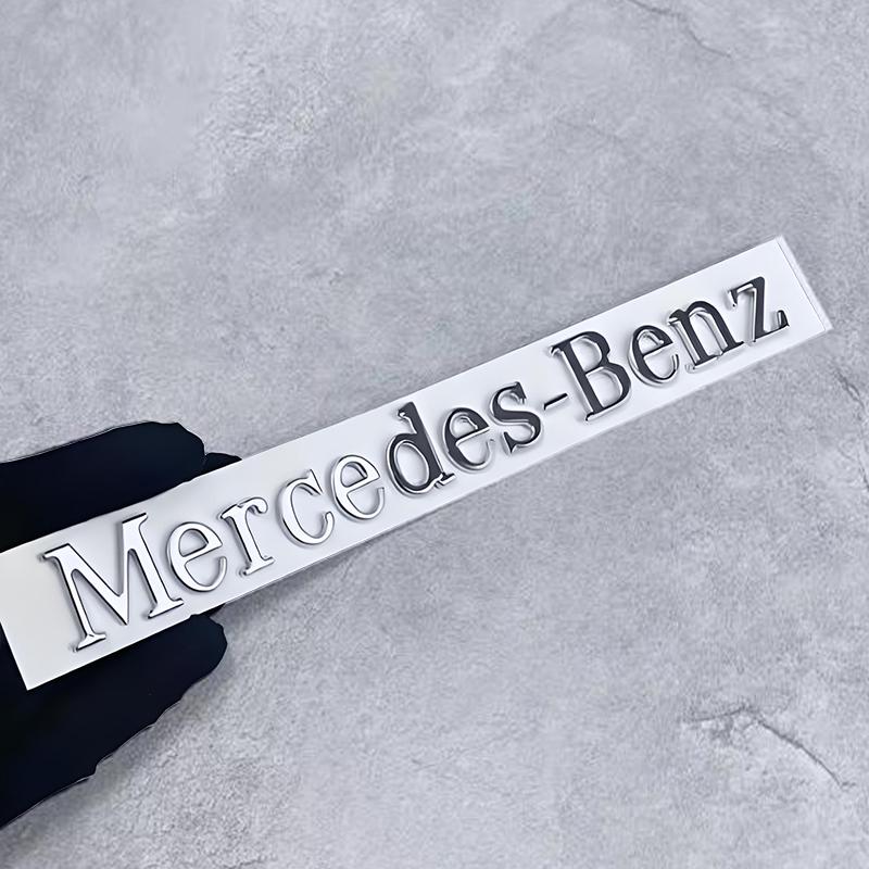 Car 3D Emblem Accessories Trunk Body Badge Decoration Stickers For Mercedes Benz AMG GLE GLS CLA CLE GLC CLS GLA W223 W213 W206
