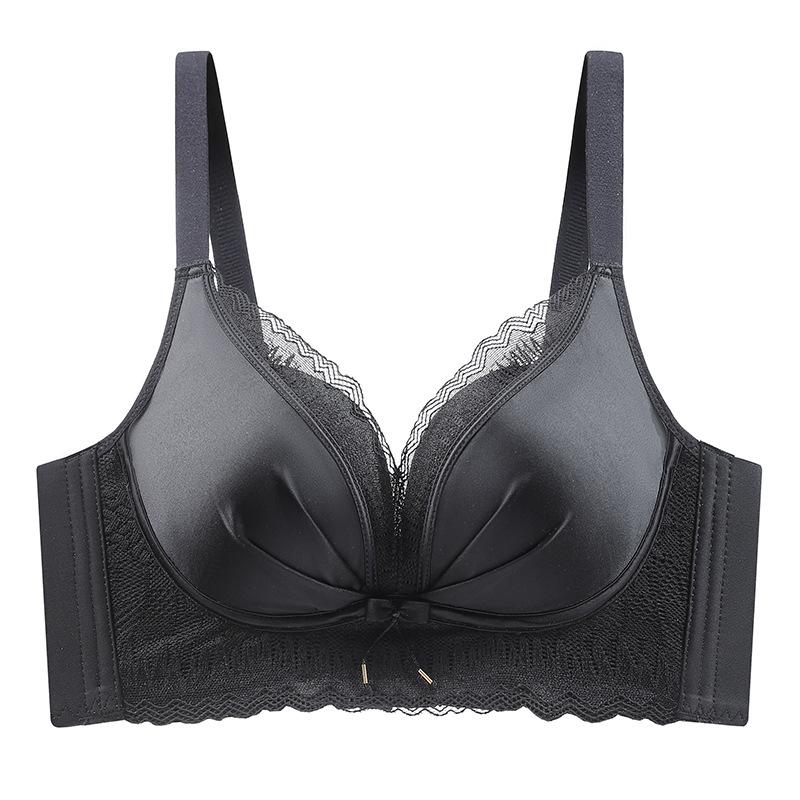 Gathering Bra for Women Anti Sagging Bra Without Steel Ring Breast Collection and Adjustment Bra