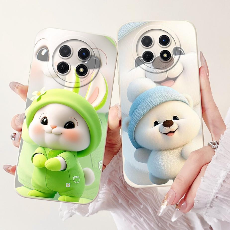 For Realme 12 Plus Case RMX3867 Cute Fashion Cartoon Cover Soft Silicone Phone Case For Realme 12 Pro Plus Realme12 Pro + Fundas
