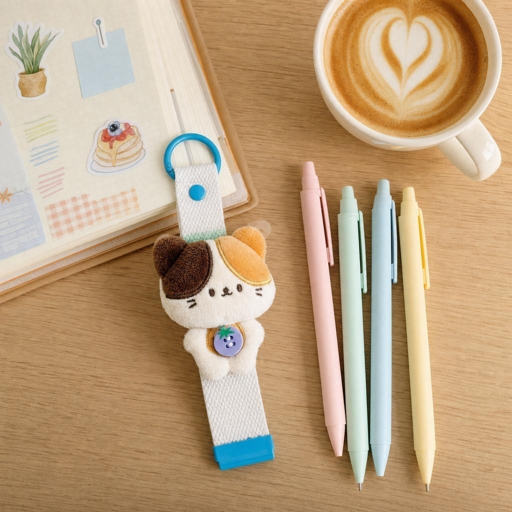 Cute Plush Stuffed Animal Keychain Pendant Decorative