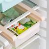 Sliding Pull-Out Fridge Drawer Organizer PP Kitchen Organizer Rack  Fruit Vegetable Basket