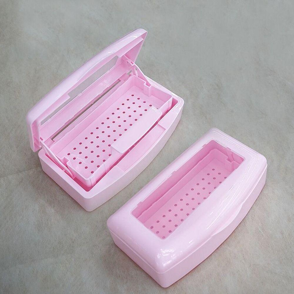 Storage Box Nail Sterilizer Tray Sterilizing Clean Equipment Cleaner Tools  Beauty Implement