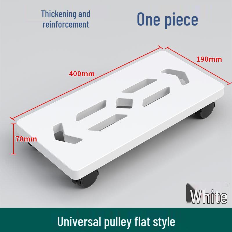 Adjustable Desktop PC Stand with Wheels and Cooling