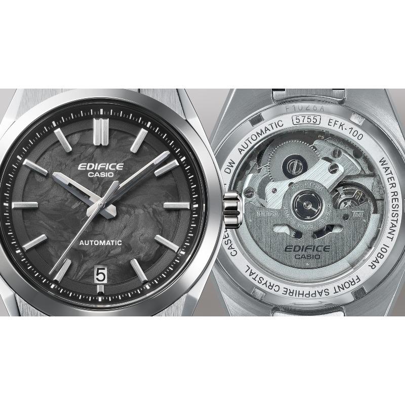Casio Edifice Men's Stainless Steel 100M Water Resistant Quartz Watch EFK-100CD-1A