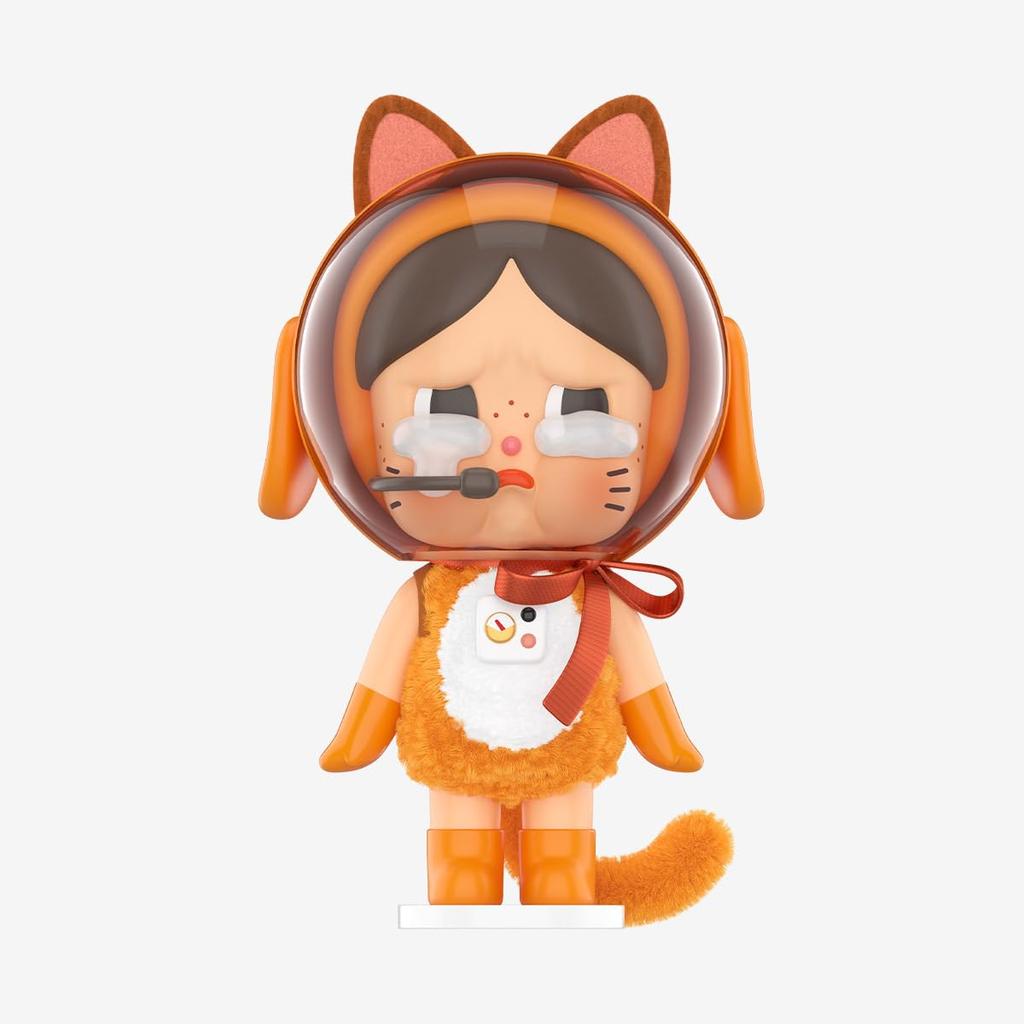 POP MART Crybaby Space Cat Big Size - Orange