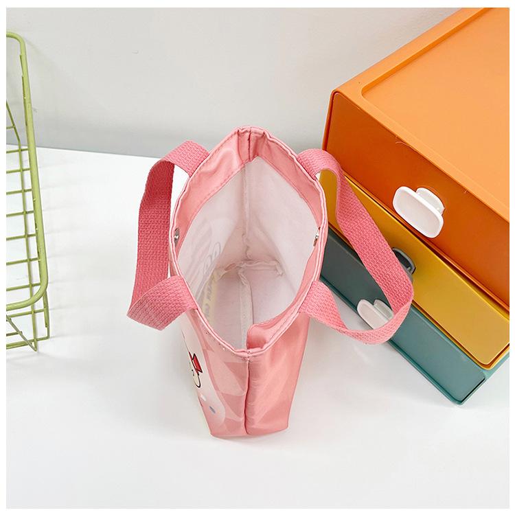 New Labubu handbag all-match lunch portable handbag student snack girl tote bag
