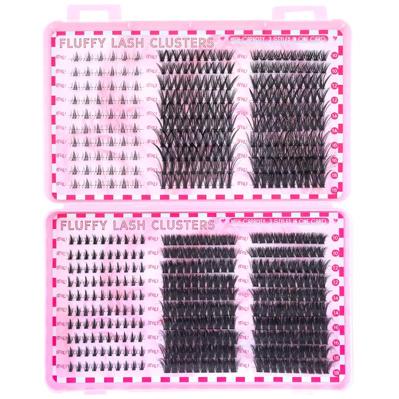 Kit Estensioni Ciglia Ciuffetti Ciglia Individuali 80/100D Volume Ciuffetti Ciglia Riccio D Ciuffetti Ciglia 9-16Mm Estensioni Ciglia Fai da Te
