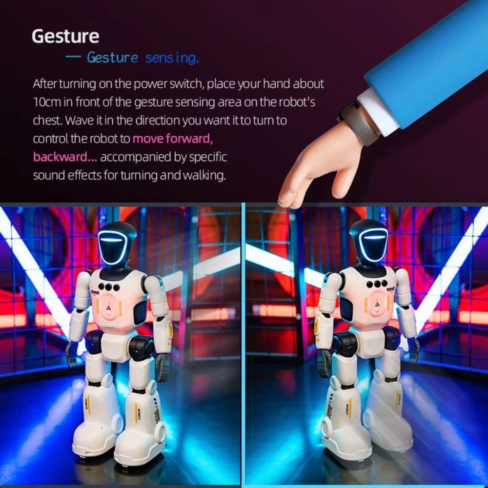 Gesture Sensing Intelligent Robot Programming Function Remote Controlled Robots RC Robot  For Kid