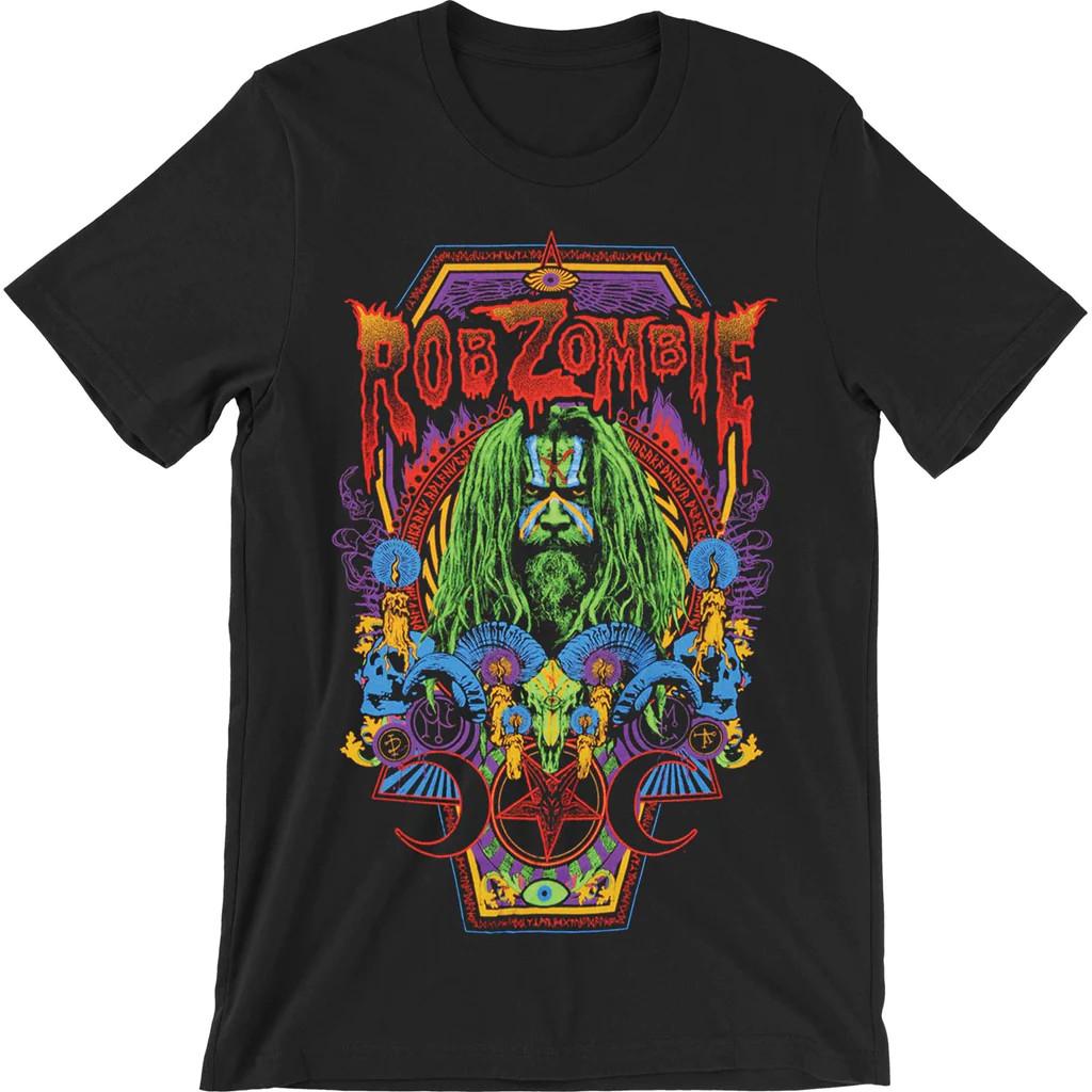 New Rob Zombie Singer Music Black S-234XL Shirt Unisex Gift Funny A124 XXL