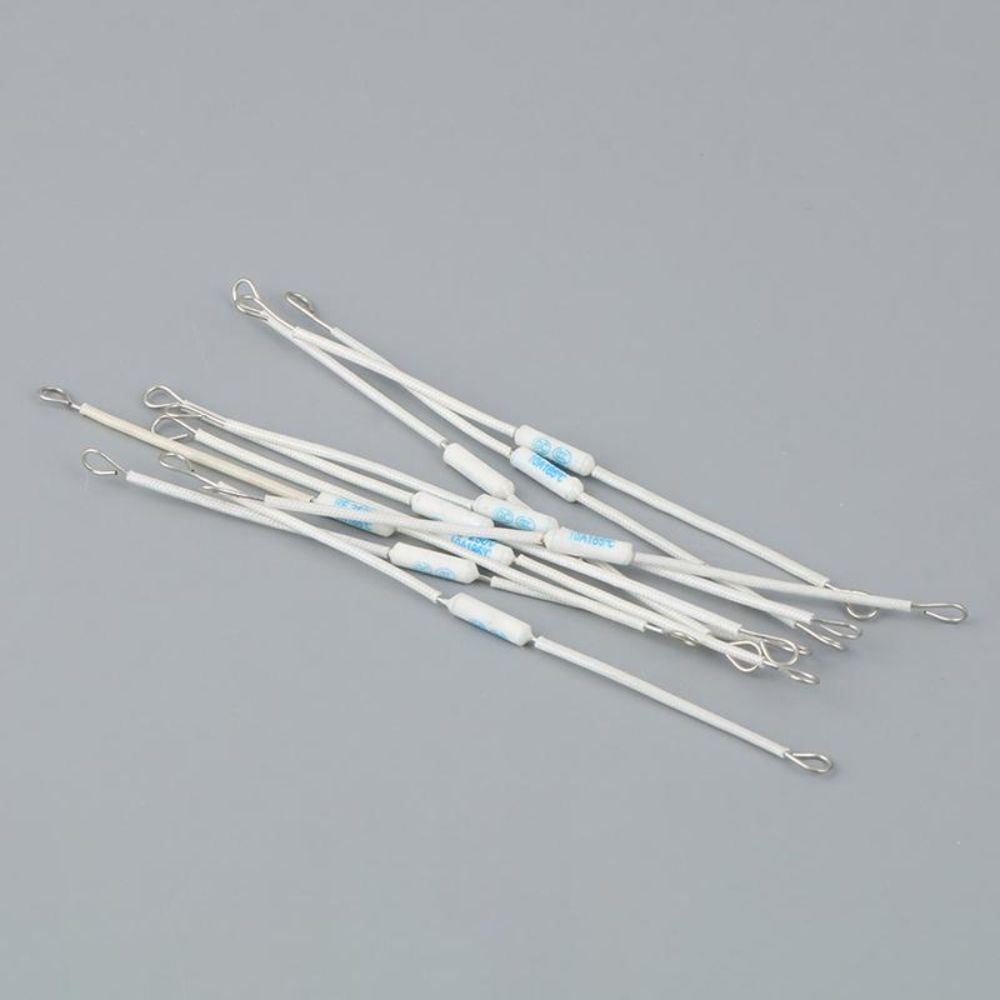 5/10Pcs RF250V Thermal Fuse 185 Degree Short Circuit Protection Ceramic Fuse 10A Safe Protection Rice Cooker Fuse