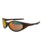 MAISON MASTER Splash Sunglasses Matte Brown-Red Mirror
