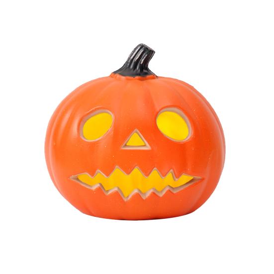 LED Pumpkin Lantern Battery-Powered Warm Light Halloween Lantern Energy-saving Indoor Outdoor Pumpkin Decor