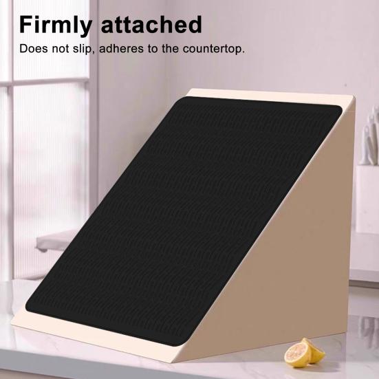 Yousheng Silicone Drain Pad Heat Resistant Hot Pots Pans Kitchen Drying Mat with Wide Raised Ridge Design Countertop Air Circulation Mat