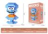 Tiny Berry Bear Nini Building Blocks - Educational Cartoon Figurine for Kids