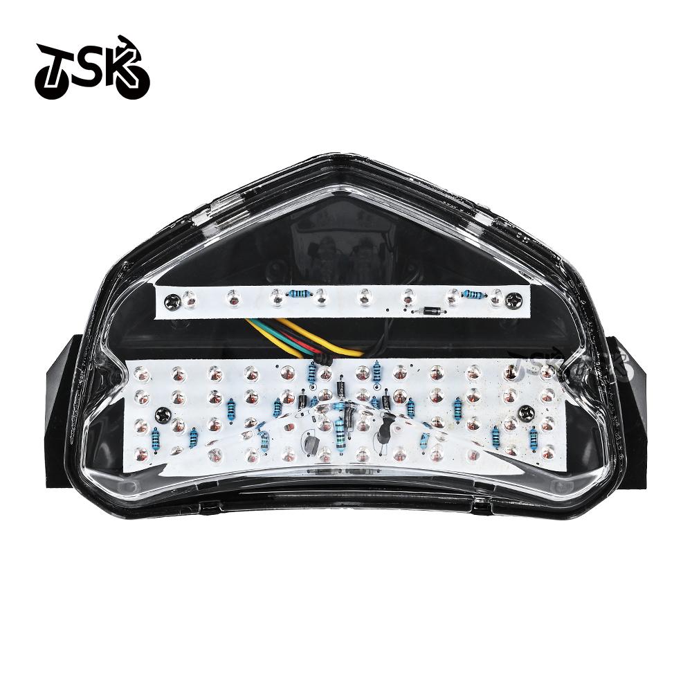 For SUZUKI GSXR600 750 2004 2005 Motorcycle Tail Turn Signal Motorcycle Tail Rear Light Lamp Taillight Motor Brake Stop Lights