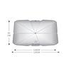 Car Sunshade Umbrella Car Front Window Sunshade Cover For Mercedes Benz B/C/E/S Class W203W204 W205W210W211W212W221 Accessories Ag1