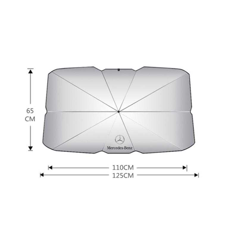 Car Sunshade Umbrella Car Front Window Sunshade Cover For Mercedes Benz B/C/E/S Class W203W204 W205W210W211W212W221 Accessories Ag1
